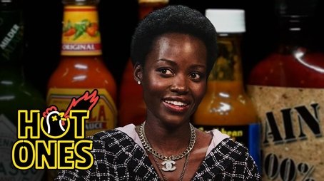 Lupita Nyong’o Feels Every Emotion While Eating Spicy Wings (2024) - Episode 6 poster and promotional image