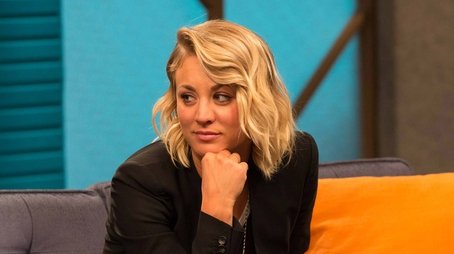Kaley Cuoco Wears a Black Blazer and Slip-on Sneakers (2016) - Episode 11 poster and promotional image