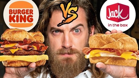 Burger King vs. Jack In The Box Taste Test | FOOD FEUDS (2021) - Episode 126 poster and promotional image