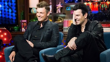 Nick Carter & Jordan Knight (2014) - Episode 77 poster and promotional image