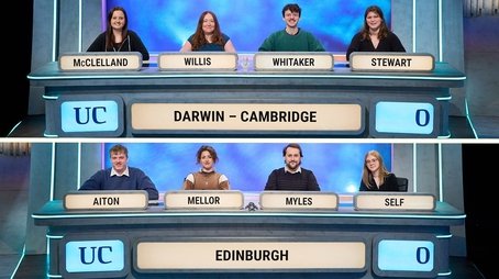 Darwin College, Cambridge v Edinburgh (2025) - Episode 20 poster and promotional image