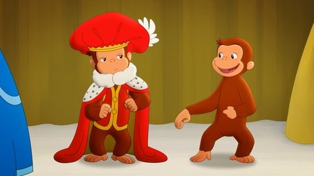 Curious George Royal Monkey