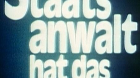 Der Staatsanwalt hat das Wort (1965) poster