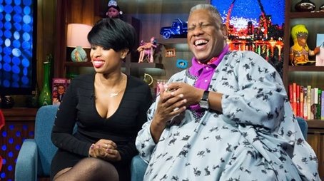 Jennifer Hudson & Andre Leon Talley (2014) - Episode 151 poster and promotional image