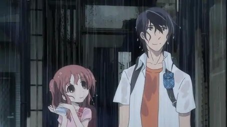 Sayo and Shelter from the Rain (2013) - Episode 2 poster and promotional image