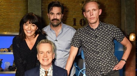 Rob Delaney, Laurence Fox, Davina McCall (2017) - Episode 7 poster and promotional image