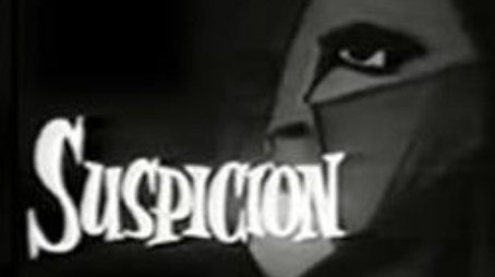 Suspicion (1957) poster
