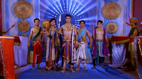 Draupadi's sons seek blessings (2014) - Episode 10 poster and promotional image