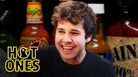 David Dobrik Experiences Real Pain While Eating Spicy Wings (2020) - Episode 6 poster and promotional image