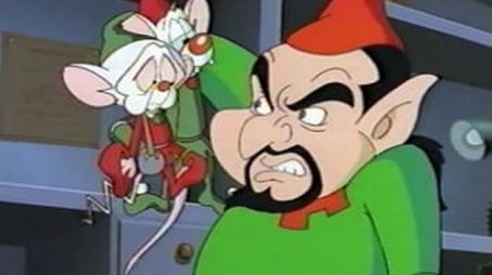 A Pinky and the Brain Christmas (1995) - Episode 12 poster and promotional image