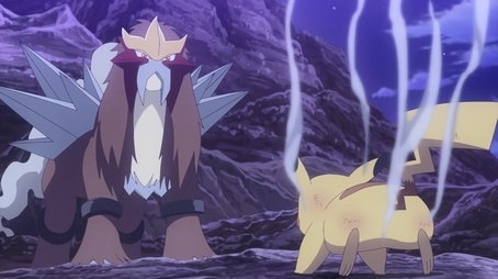 Entei's Fierce Battle Cry! (2024) - Episode 78 poster and promotional image