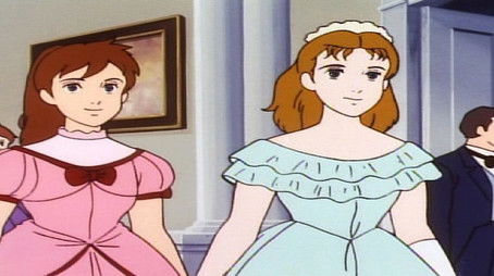 Meg and Jo's debut at the ball?! (1987) - Episode 18 poster and promotional image