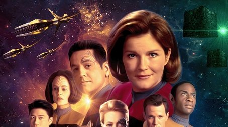 Star Trek: Voyager (1995) poster