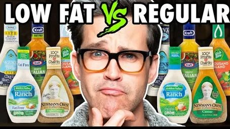 Low Fat vs. Regular Salad Dressing Taste Test (2020) - Episode 10 poster and promotional image