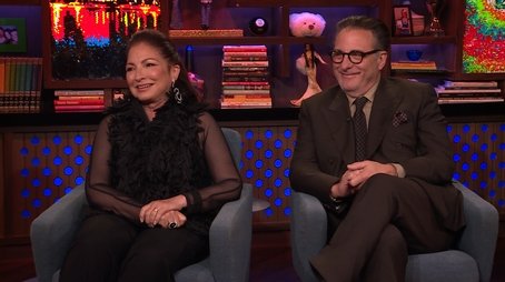 Gloria Estefan & Andy Garcia (2022) - Episode 104 poster and promotional image