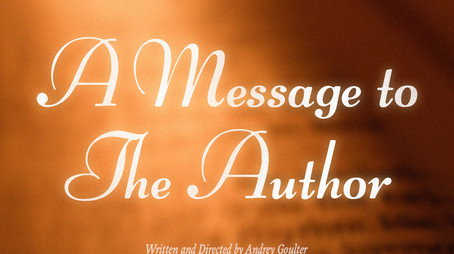 A Message to the Author (2025) poster