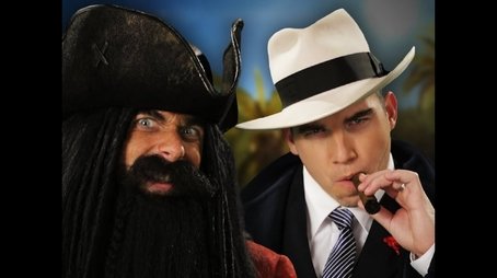 Blackbeard vs. Al Capone (2013) - Episode 2 poster and promotional image