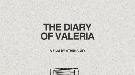 The Diary of Valeria (2026) poster