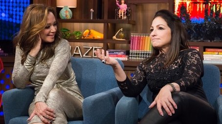 Leah Remini & Gloria Estefan (2015) - Episode 178 poster and promotional image