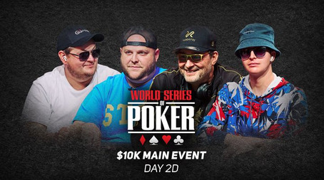 MAIN EVENT No-Limit Hold'em World Championship - Day 2D (Part 1) (2023) - Episode 100 poster and promotional image