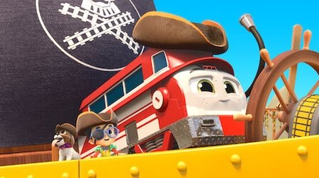 Mighty Express: Pirate Trains Ahoy! (2022) - Episode 1 poster and promotional image
