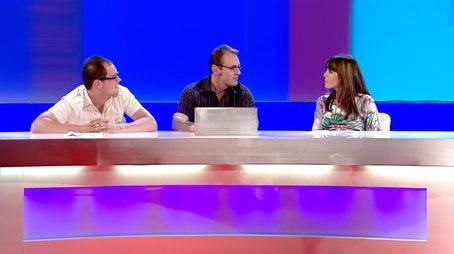 Lee Mack, Claudia Winkleman, Alan Carr, Eamonn Holmes (2005) - Episode 3 poster and promotional image