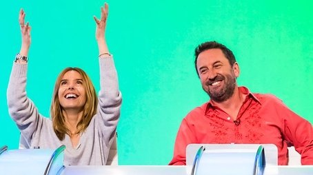 Stacey Dooley, Alex Jones, Rachel Parris, Henning Wehn (2019) - Episode 8 poster and promotional image