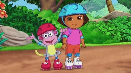 Dora's Great Roller Skate Adventure