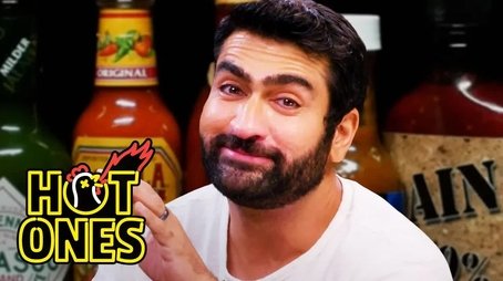 Kumail Nanjiani Sweats Intensely While Eating Spicy Wings (2019) - Episode 7 poster and promotional image