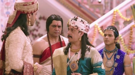 Vrishbhan Ensures Krishna's Safety (2018) - Episode 22 poster and promotional image