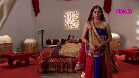 Bhairavi forbids Lakulesh from destroying himself (2014) - Episode 12 poster and promotional image