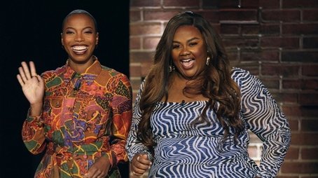 June Diane Raphael, Jessica St. Clair, Sasheer Zamata, Nicole Byer (2022) - Episode 167 poster and promotional image