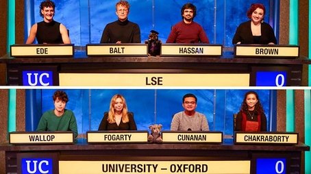 LSE v University, Oxford (2022) - Episode 3 poster and promotional image