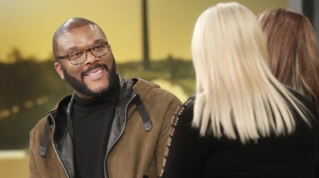 Tyler Perry, Maya Rockeymoore Cummings, and Billy Porter (2020) - Episode 84 poster and promotional image