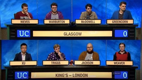 Glasgow v King's College London (2020) - Episode 22 poster and promotional image