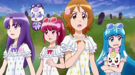 Happy to be There! The PreCure's Holiday! (2014) - Episode 40 poster and promotional image