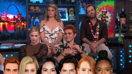 K.J. Apa; Lili Reinhart; Luke Perry; Mädchen Amick (2018) - Episode 160 poster and promotional image