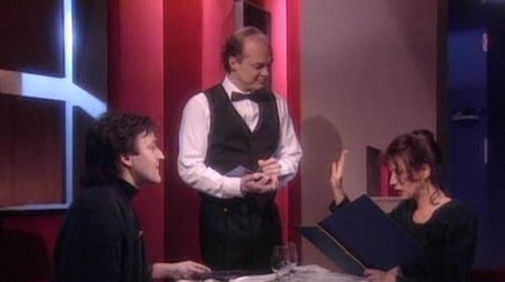 Au centre commercial - Au lit 1 - Au resto 1 (1997) - Episode 1 poster and promotional image