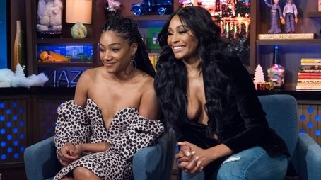 Tiffany Haddish & Cynthia Bailey (2017) - Episode 201 poster and promotional image
