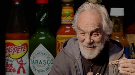 Tommy Chong Talks Weed, Bernie Sanders, and Smoking with Snoop While Eating Spicy Wings (2016) - Episode 3 poster and promotional image