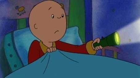Caillou is Afraid in the Dark (1998) - Episode 9 poster and promotional image