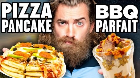 Breakfast Dinner Food vs. Dinner Breakfast Food Taste Test (2020) - Episode 28 poster and promotional image
