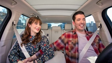 Zooey Deschanel & Jonathan Scott (2022) - Episode 4 poster and promotional image