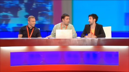 Jamelia, Christopher Biggins, Chris Hoy and Mark Watson (2008) - Episode 3 poster and promotional image