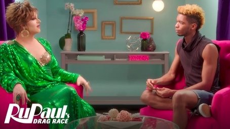 The Pit Stop S8 E8 | Kingsley & Shannel | RuPaul's Drag Race (2016) - Episode 8 poster and promotional image