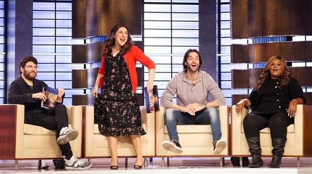 Adam Pally, Mayim Bialik, Chris D'Elia, Nicole Byer (2019) - Episode 9 poster and promotional image