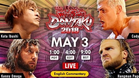Wrestling Dontaku - Day 1 (2018) - Episode 19 poster and promotional image