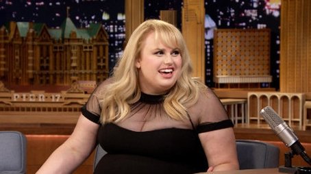 Rebel Wilson, Rosie Huntington-Whiteley, Faith No More (2015) - Episode 77 poster and promotional image