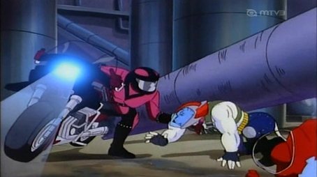 The Masked Motorcyclist (1993) - Episode 7 poster and promotional image