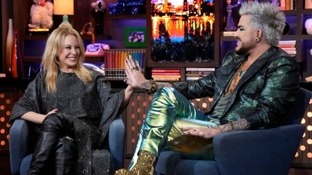 Kylie Minogue and Adam Lambert (2023) - Episode 116 poster and promotional image